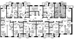 Планировка 1-комнатной квартиры, 31,85 м2