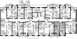 Планировка 1-комнатной квартиры, 35,17 м2