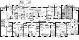 Планировка 1-комнатной квартиры, 32,99 м2