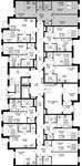 Планировка 3-комнатной квартиры, 58,98 м2