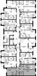 Планировка 3-комнатной квартиры, 58,96 м2