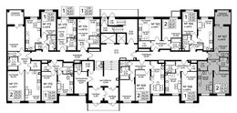 Планировка 2-комнатной квартиры, 52,38 м2