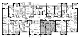 Планировка 2-комнатной квартиры, 49,94 м2