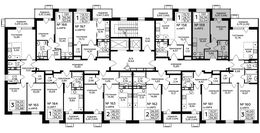 Планировка 1-комнатной квартиры, 32,04 м2