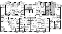 Планировка 1-комнатной квартиры, 32,09 м2