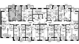 Планировка 1-комнатной квартиры, 34,34 м2