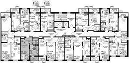 Планировка 1-комнатной квартиры, 34,66 м2