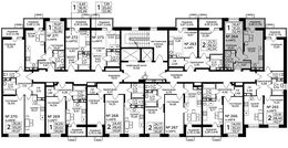 Планировка 1-комнатной квартиры, 32,99 м2