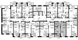 Планировка 1-комнатной квартиры, 34,36 м2