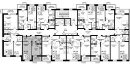 Планировка 1-комнатной квартиры, 34,35 м2