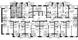 Планировка 1-комнатной квартиры, 32,04 м2