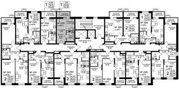 Планировка квартиры студии, 22,36 м2