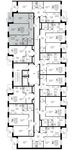 Планировка 2-комнатной квартиры, 60,6 м2
