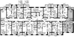 Планировка 2-комнатной квартиры, 50,17 м2