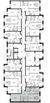 Планировка 2-комнатной квартиры, 55,9 м2