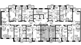 Планировка 2-комнатной квартиры, 41,12 м2