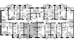 Планировка 2-комнатной квартиры, 41,11 м2