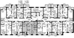 Планировка 2-комнатной квартиры, 50,81 м2
