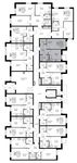 Планировка 1-комнатной квартиры, 38,4 м2