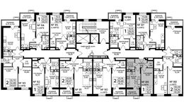 Планировка 1-комнатной квартиры, 33,11 м2