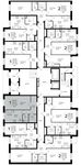 Планировка 1-комнатной квартиры, 42,1 м2
