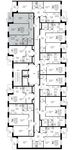 Планировка 2-комнатной квартиры, 60,6 м2