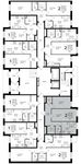 Планировка 2-комнатной квартиры, 53,2 м2