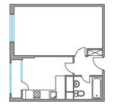 Планировка 1-комнатной квартиры, 37,8 м2