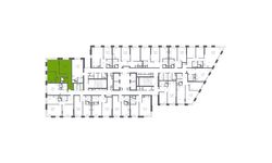 Планировка 2-комнатной квартиры, 62,72 м2