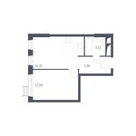 Планировка 3-комнатной квартиры, 79 м2