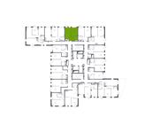 Планировка 1-комнатной квартиры, 34,49 м2