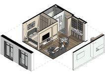 Планировка 1-комнатной квартиры, 39,29 м2