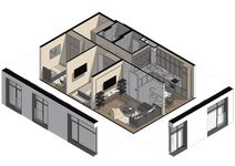 Планировка 3-комнатной квартиры, 68,49 м2