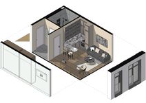 Планировка 1-комнатной квартиры, 27,12 м2