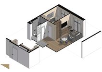 Планировка 1-комнатной квартиры, 37,78 м2