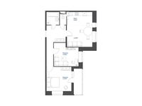 Планировка 2-комнатной квартиры, 62,31 м2