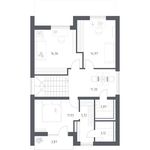 Планировка квартиры студии, 161 м2