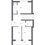Планировка квартиры студии, 129 м2
