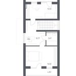 Планировка квартиры студии, 110 м2