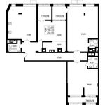 Планировка 3-комнатной квартиры, 208,95 м2