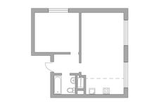 Планировка 2-комнатной квартиры, 51,9 м2