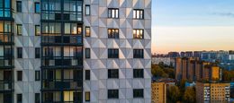 Планировка квартиры студии, 33,7 м2