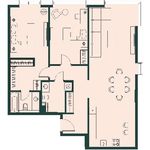 Планировка 3-комнатной квартиры, 104 м2