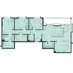 Планировка 4-комнатной квартиры, 112,4 м2