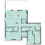 Планировка 4-комнатной квартиры, 141,4 м2