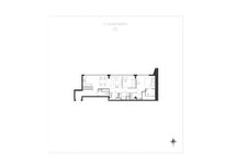 Планировка 2-комнатной квартиры, 73,8 м2