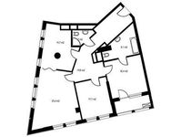 Планировка 3-комнатной квартиры, 102,3 м2