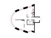 Планировка 3-комнатной квартиры, 56,1 м2