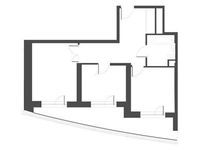Планировка 2-комнатной квартиры, 88,1 м2