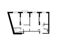 Планировка 3-комнатной квартиры, 101,1 м2